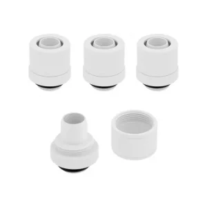 CORSAIR Hydro X Series XF Embout à compression - Blanc (x 4)