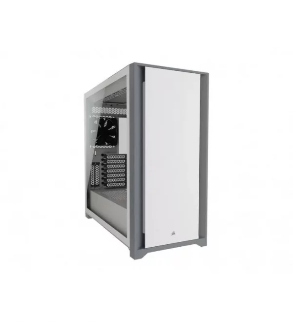 CORSAIR 5000D Tempered Glass Blanc