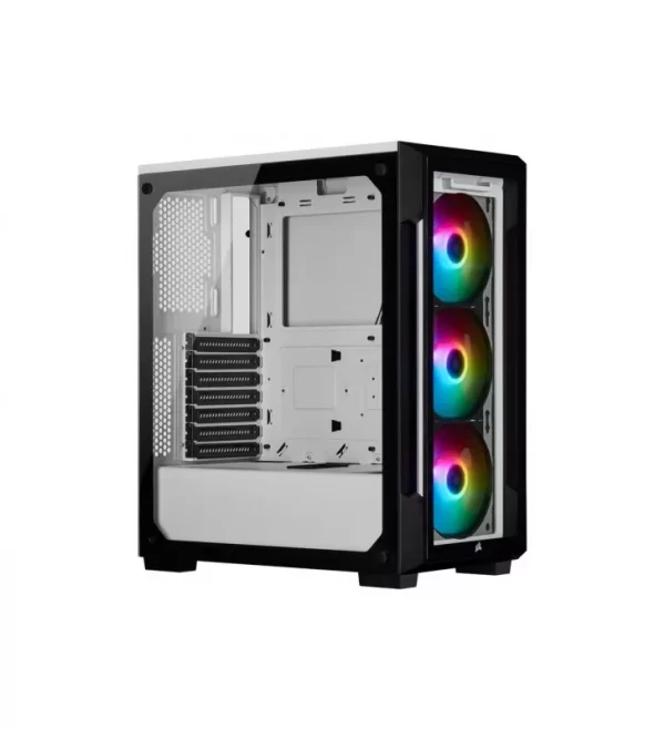 CORSAIR ICUE 220T RGB TEMPERED BLANC