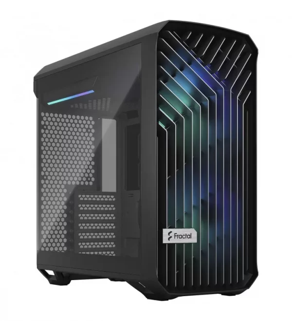 FRACTAL Torrent Compact RGB Black TG Light Tint