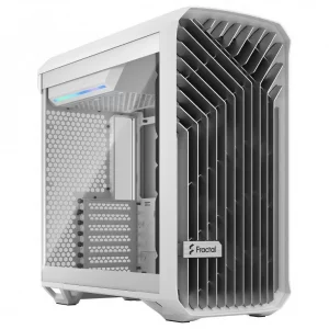 FRACTAL Torrent Compact White TG Clear Tint