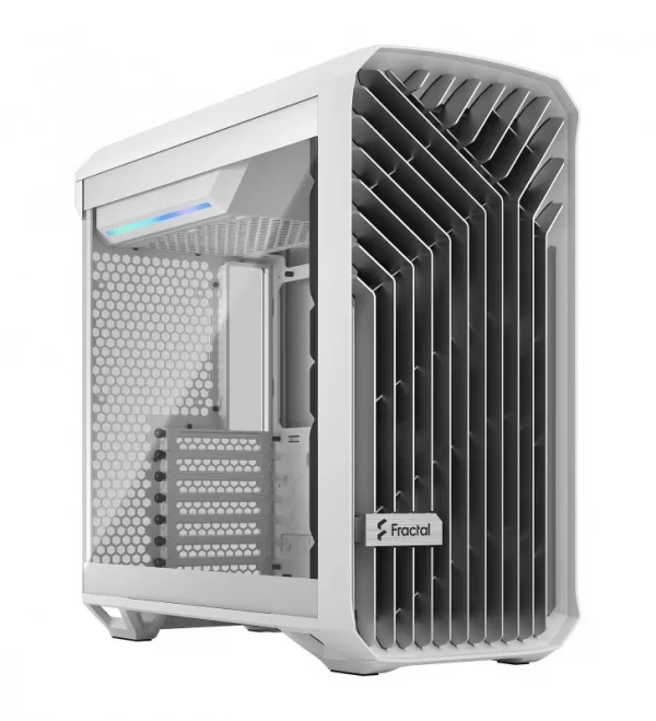 FRACTAL Torrent Compact White TG Clear Tint