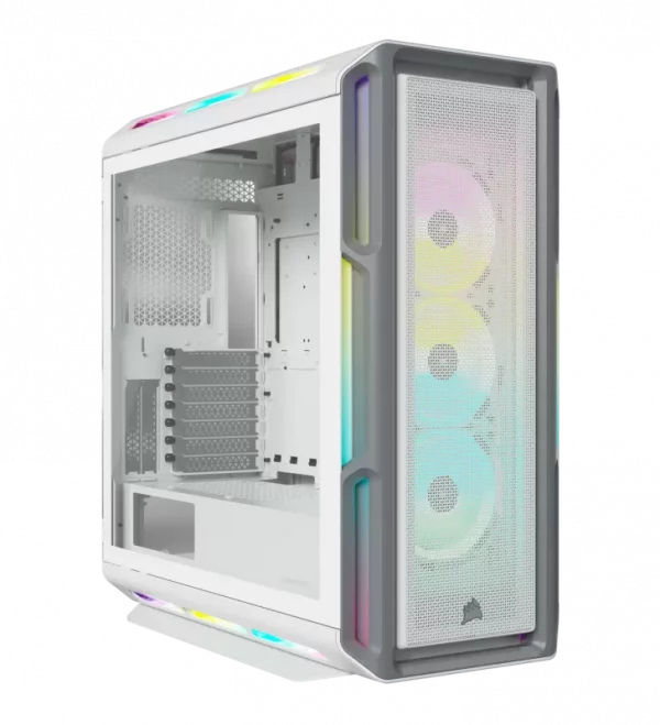 CORSAIR ICUE 5000T RGB BLANC