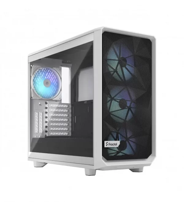 FRACTAL Meshify 2 RGB White TG Clear Tint