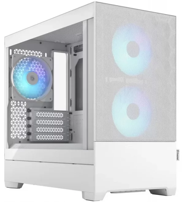 Fractal Design Pop Silent White TG Clear Tint