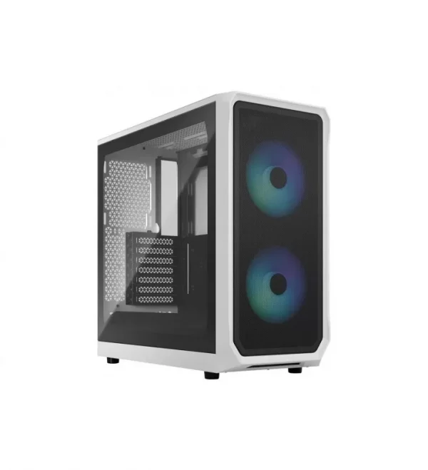 Fractal Design Focus 2 RGB White TG Clear Tint
