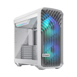 FRACTAL Torrent Compact RGB White TG Clear Tint