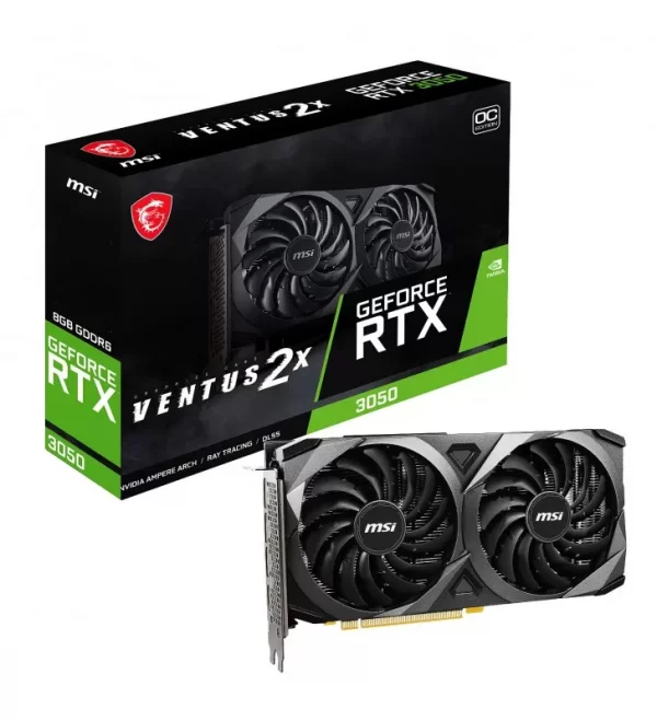 MSI RTX 3050 VENTUS 2X 8G OC
